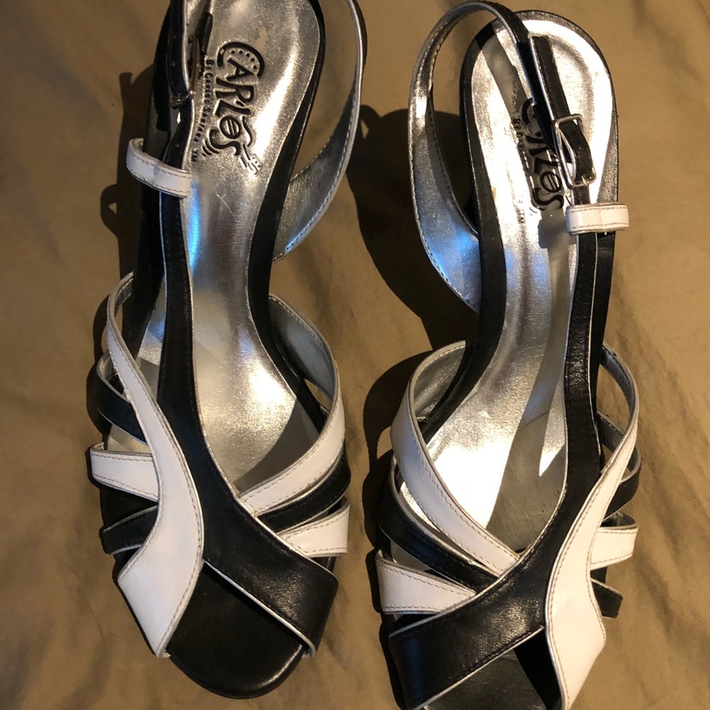 Strappy heels